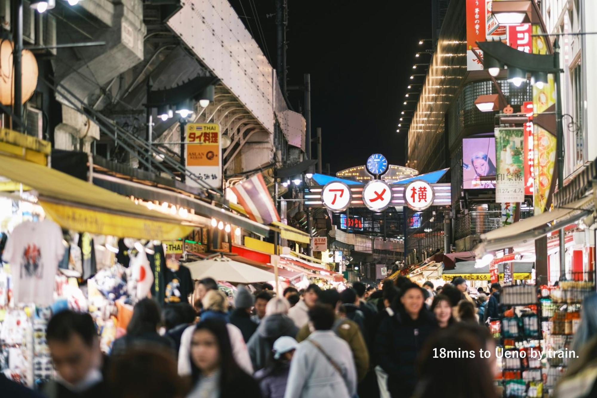 東京スカイツリー眺望 一棟貸切 駅徒歩50秒 浅草8分 スカイツリー4分 銀座20分 Apartment Tokyo Exterior photo